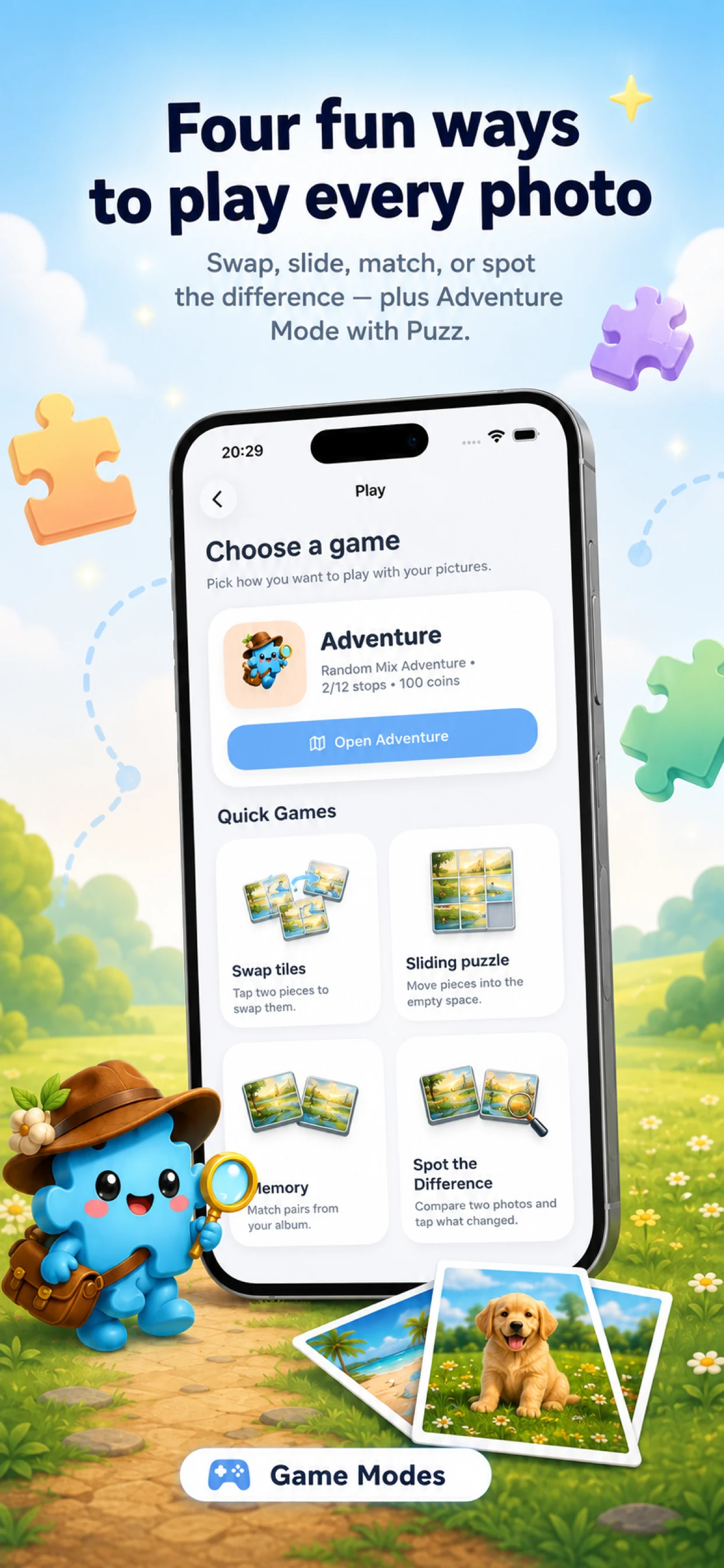 Puzzaic Kids Mode screenshot
